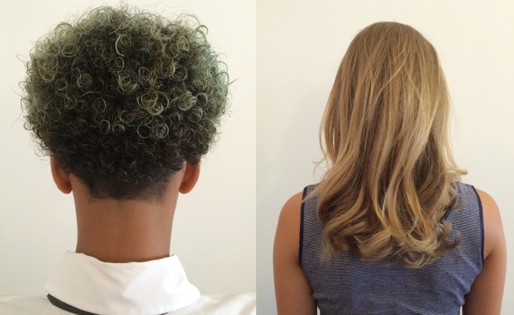 Some example hairstyles